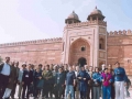Delegates/Observers at the Agra Fort during their tour to Agra on 20 January, 2005