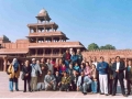 Delegates/Observers at the Fatehpur Sikri during their tour to Agra on 20 January, 2005