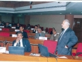 Dr.  Jagdish Arora, Librarian, Indian Institute of Technology, delivering the Keynote Address on the theme " Changing Dimensions of Library and Information Services in India", in the Sixth Session on 22 January 2005